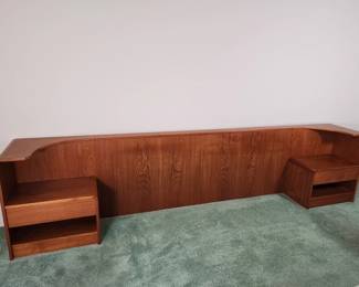 022 343h Midcentury Vinde Mobelfabrik Danish headboard