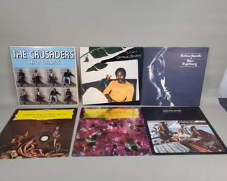 591 Group of vintage LP records