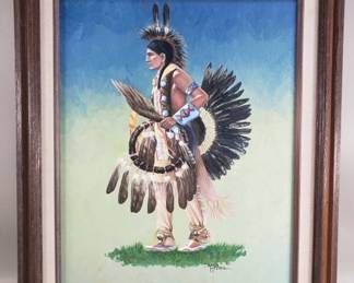 164 99 Barb Mitchell signed oil on board