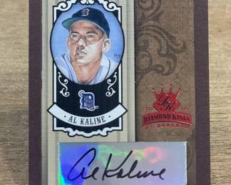 379h 2005 Donruss Al Kaline Signature Hall of Fame
