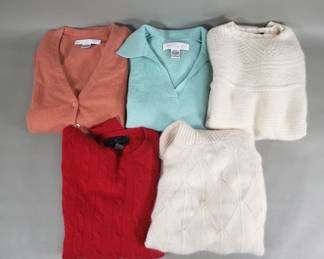 539 Group of cashmere sweaters, collection fifty nine