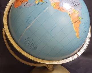 206 George F. Cram Co. world globe