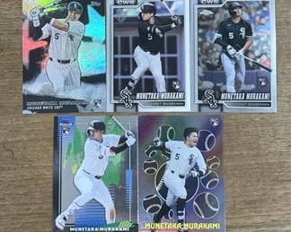 441h Lot of Munetaka Murakami rookie baseball cards