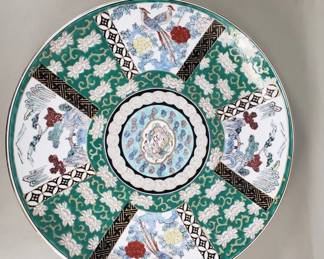 545 Japanese Gold Imari porcelain charger wall