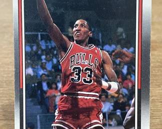 095 433h 1988 Fleer Scotty Pippen rookie basketball card