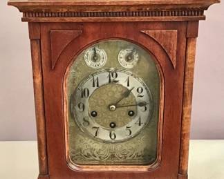 100 495 Antique Junghans Germany chiming mantel