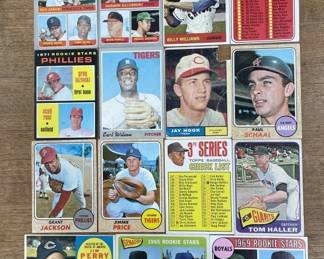 416h Lot of vintage 1960s 70s baseball cards