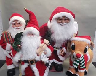 469 Group of Christmas decorations