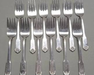 013 11 12 International sterling dessertsalad forks