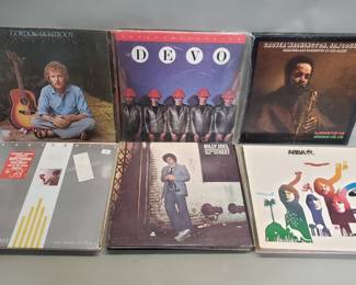 579 Group of vintage LP records
