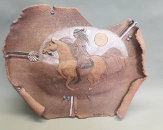 404 Signed E. Kazten Native American style pottery