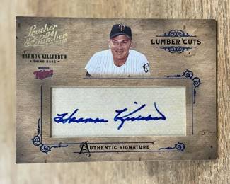 362h 2004 Donruss Harmon Killebrew authentic signature