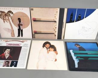 587 Group of vintage LP records
