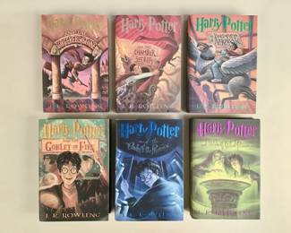 131 496 Six Harry Potter First American Edition
