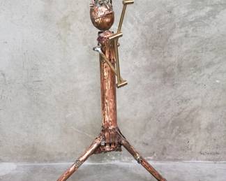 464 Bernard Hanes metal sculpture