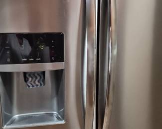 Stainless fridge