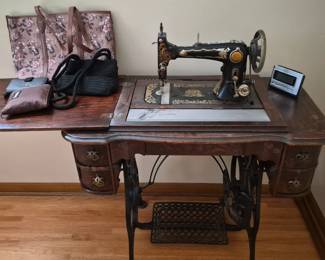Antique sewing machine