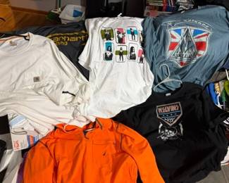Carhartt. Def Lepard. Kiss Army. Meran Morris. 