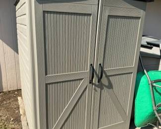 Storage sheds.