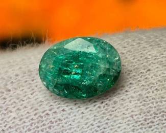 1.63 Carat Natural Emerald