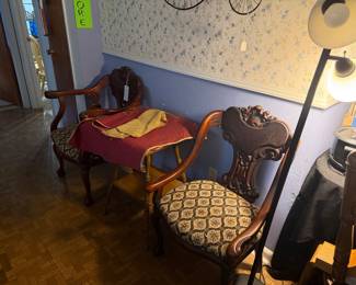 Victorian era chairs