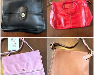 Huge collection of designer purses including brands such as: Coach, HoBo, LuLu Lemon, Brahmin, Donney and Bourke plus more!