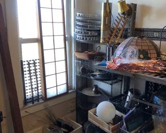 Artist’s studio pieces & parts for sculpture & mixed media