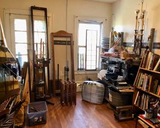 Artist’s studio pieces & parts for sculpture & mixed media