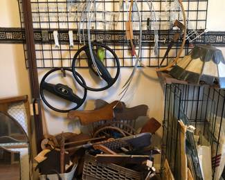 Artist’s studio pieces & parts for sculpture & mixed media