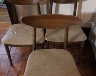 Vintage dining chairs 