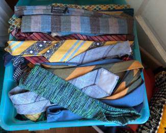 Many boxes of Vintag ties, probably over a 1000 ties