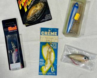 VINTAGE FISHING LURES