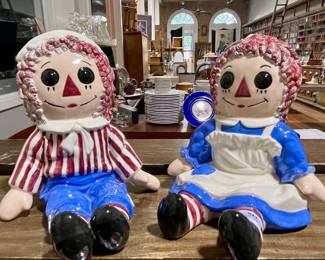 RAGGEDY ANN & ANDY FIGURINES