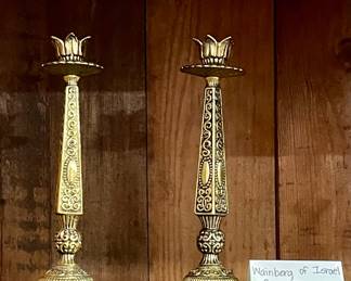 VINTAGE SABBATH CANDLESTICKS