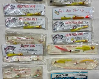 VINTAGE RED FISH RIG AND SPECK RIG-NEW OLD STOCK 