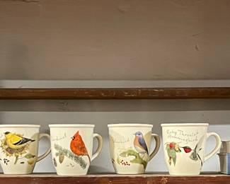 VINTAGE BIRD CUPS
