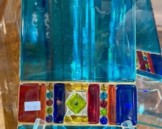 ART GLASS DISH