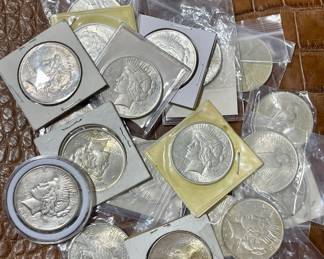 PEACE SILVER DOLLARS