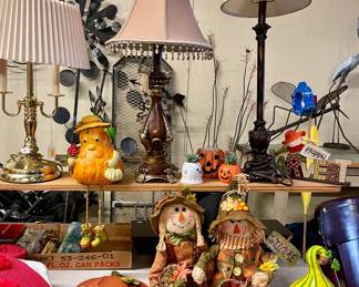FALL DECOR, LAMPS