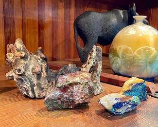 CHENCO VASE, ROCKS THAT ROCK!!