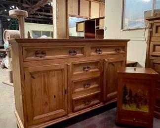 SOUTHWEST RUSTIC DRESSER