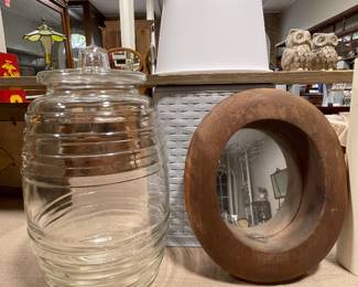 LARGE VINTAGE PICKLE BARREL