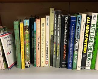 GOLF BOOKS