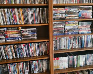 100'S of DVDs