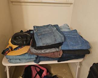 Ladies jeans and leggings