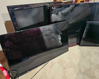 Many large screen TVs priced to sell