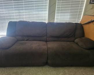 Brown couch 