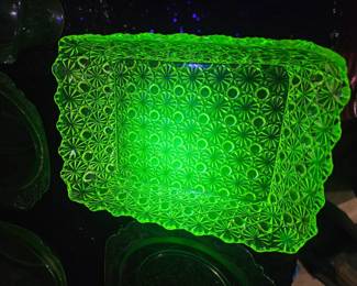 Uranium glass