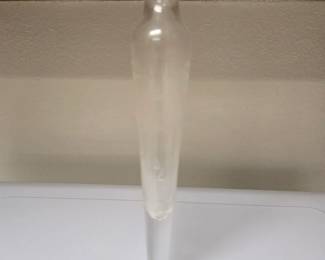 Vintage Princess House Crystal Bud Vase - Heritage Pattern (10")