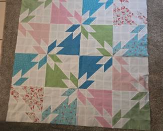 Quilt top. 100% cotton quilters fabric